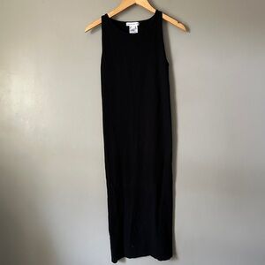 And now this ribbed bodycon maxi dress